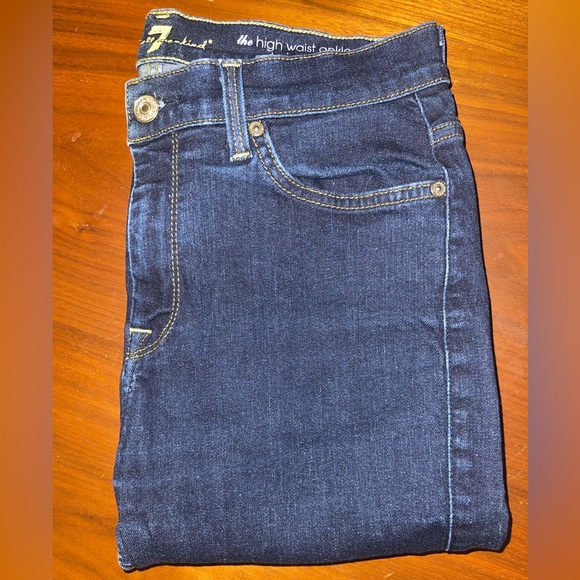 7 for all mankind high waist denim - Picture 10 of 10